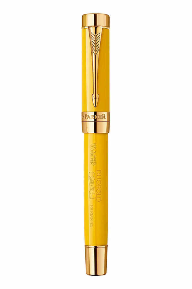 Bút máy Parker Duofold Mandarin Yellow Centennial Edition